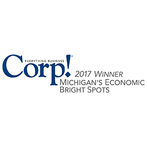 Corp! Magazine Michigan Economic Bright Spots Award