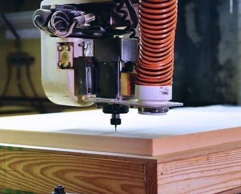 Programming CNC router for foam